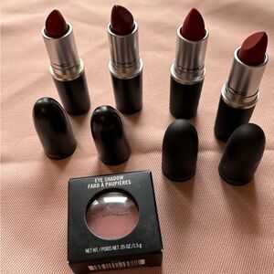 Lot of Brand New MAC Lipsticks and Eyeshadow.